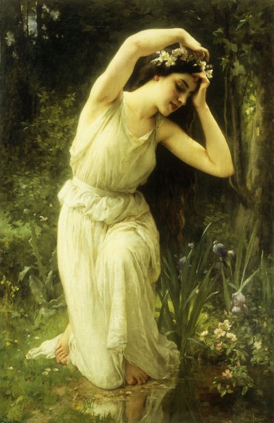 A Nymph in the Forest by Charles Amable Lenoir