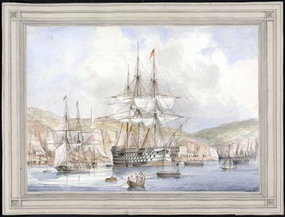 View at Malta by Charles Andrew Dyce