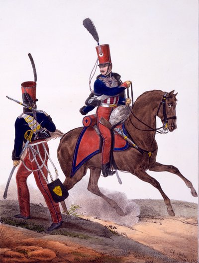 Uniforms of the 5th Hussars Regiment, from 