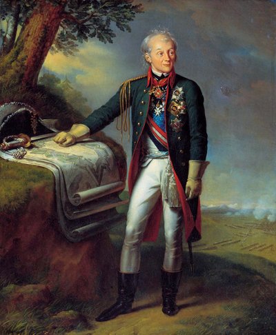Field Marshal Generalissimo Prince Alexander Suvorov, Russian Soldier by Charles Auguste Guillaume Steuben