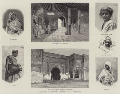 A Journey in Morocco by Charles Auguste Loye
