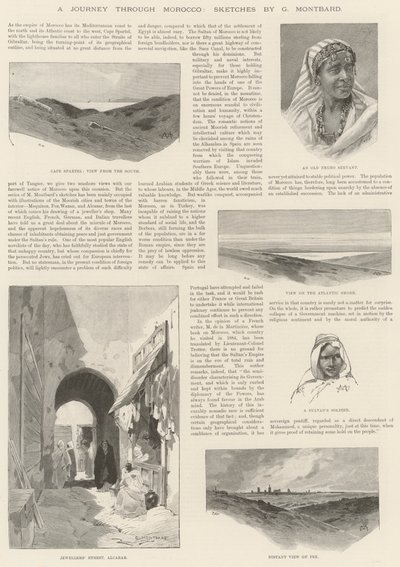 A Journey through Morocco by Charles Auguste Loye