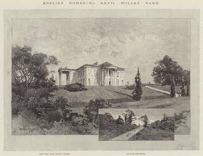 English Homes, Willey Park by Charles Auguste Loye