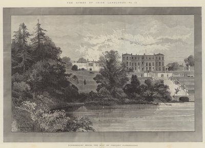 Powerscourt House, the Seat of Viscount Powerscourt by Charles Auguste Loye