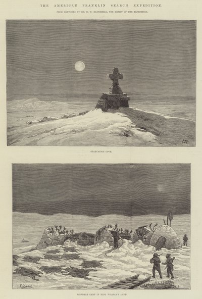 The American Franklin Search Expedition by Charles Auguste Loye