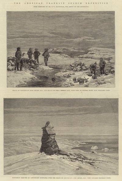 The American Franklin Search Expedition by Charles Auguste Loye