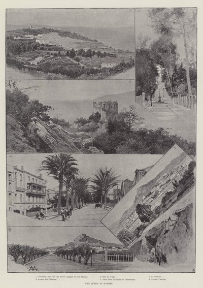 The Queen at Hyeres by Charles Auguste Loye