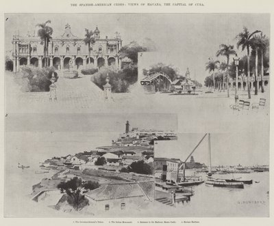 The Spanish-American Crisis, Views of Havana, the Capital of Cuba by Charles Auguste Loye