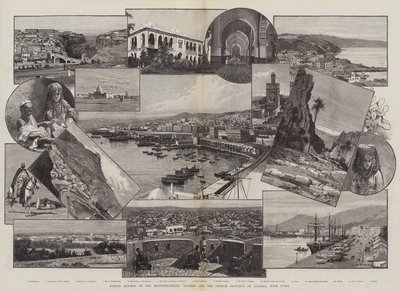 Winter Resorts on the Mediterranean, Algiers and the French Province of Algeria, with Tunis by Charles Auguste Loye