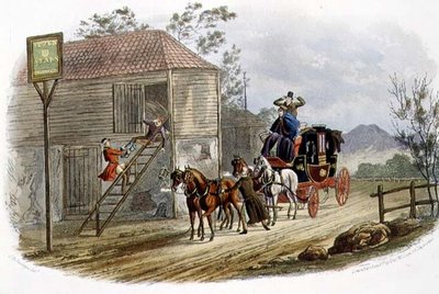 A Lazy Horsekeeper for the Mail, Engraved by R.G. Reeve by Charles B. (after) Newhouse