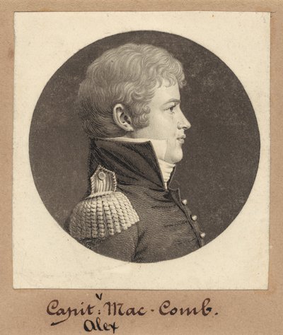 Alexander Macomb, Jr. by Charles B. J. Févret de Saint Mémin