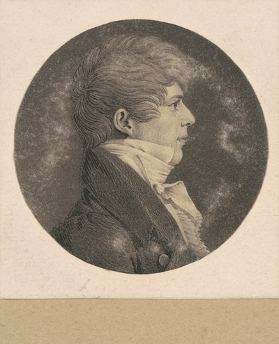 Benjamin Harrison VII by Charles B. J. Févret de Saint Mémin