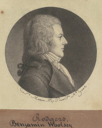 Benjamin Woolsey Rogers by Charles B. J. Févret de Saint Mémin