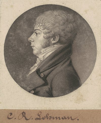 C. R. Lohman by Charles B. J. Févret de Saint Mémin
