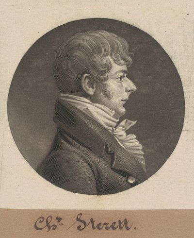 Charles Sterett by Charles B. J. Févret de Saint Mémin