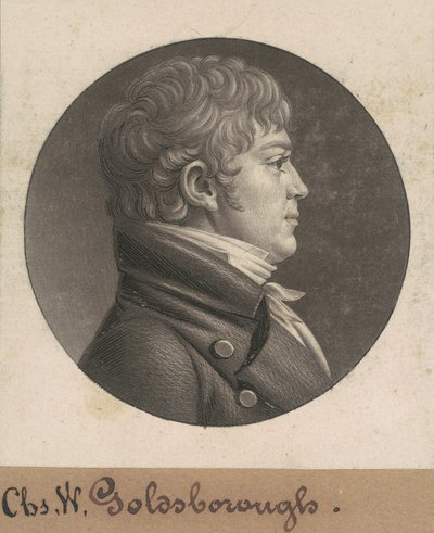 Charles W. Goldsborough by Charles B. J. Févret de Saint Mémin