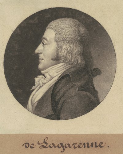 Charles de Lagarenne by Charles B. J. Févret de Saint Mémin
