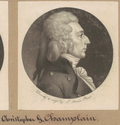 Christopher Grant Champlin by Charles B. J. Févret de Saint Mémin