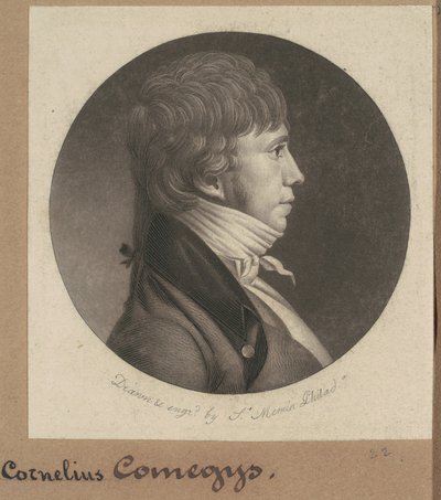 Cornelius Comegys by Charles B. J. Févret de Saint Mémin