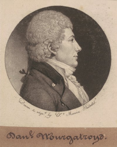Daniel Murgatroyd by Charles B. J. Févret de Saint Mémin