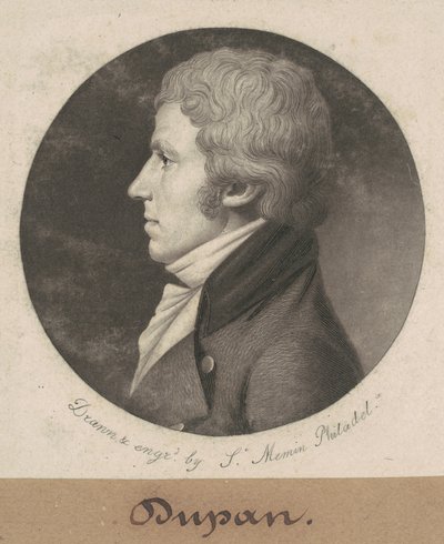 Dupan by Charles B. J. Févret de Saint Mémin