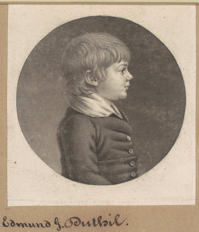 Edmund G. Dutilh by Charles B. J. Févret de Saint Mémin