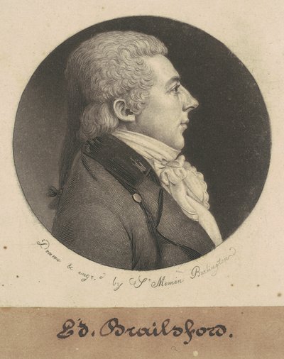 Edward Brailsford by Charles B. J. Févret de Saint Mémin