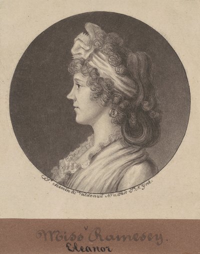 Eleanor Ramsay Fitzwilliam by Charles B. J. Févret de Saint Mémin