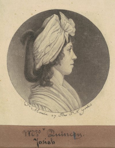 Eliza Susan Morton Quincy by Charles B. J. Févret de Saint Mémin
