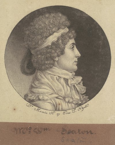 Elizabeth Ann Bayley Seton by Charles B. J. Févret de Saint Mémin