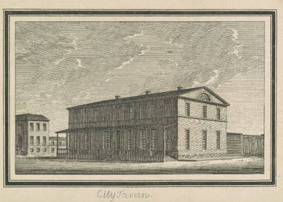 Esperanza, City Tavern by Charles B. J. Févret de Saint Mémin