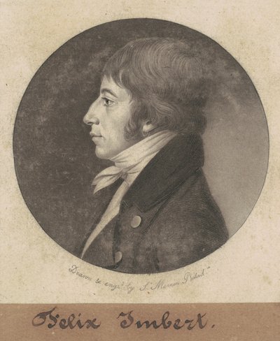 Felix Imbert by Charles B. J. Févret de Saint Mémin