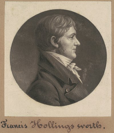 Francis Hollingsworth by Charles B. J. Févret de Saint Mémin