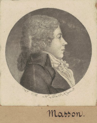 François Désiré Masson by Charles B. J. Févret de Saint Mémin