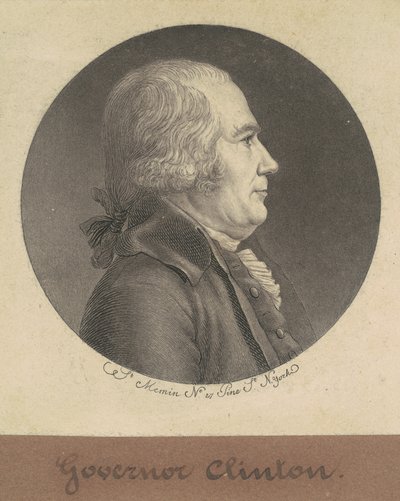 George Clinton by Charles B. J. Févret de Saint Mémin