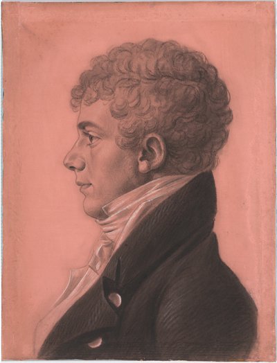 George Raleigh Dearborn by Charles B. J. Févret de Saint Mémin
