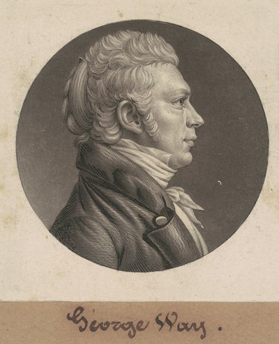 George Way by Charles B. J. Févret de Saint Mémin