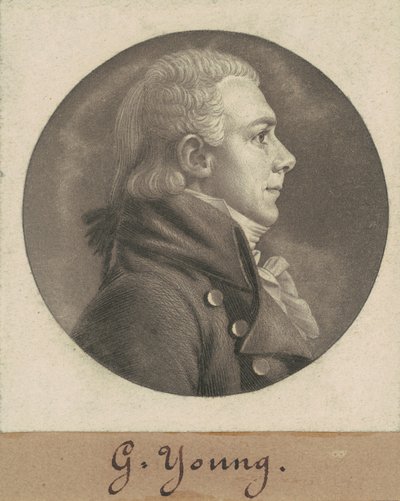George Young by Charles B. J. Févret de Saint Mémin