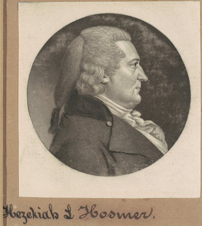Hezekiah Lord Hosmer by Charles B. J. Févret de Saint Mémin