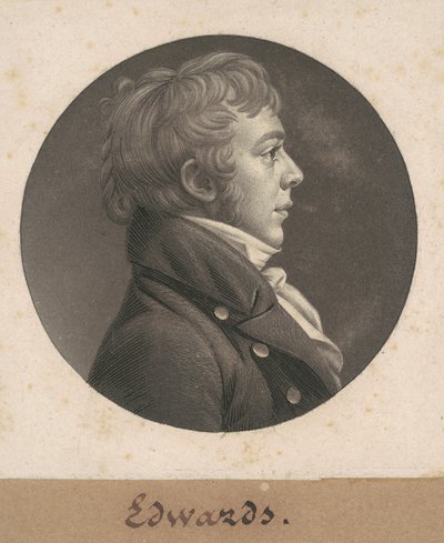 Horace Hampton Edwards by Charles B. J. Févret de Saint Mémin