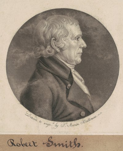 Isaac Smith II by Charles B. J. Févret de Saint Mémin