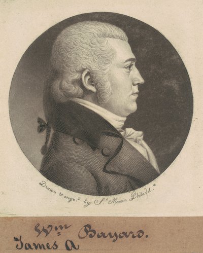 James Asheton Bayard by Charles B. J. Févret de Saint Mémin