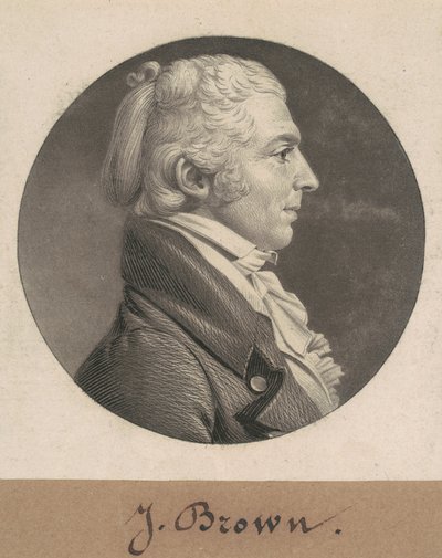 James Brown, Sr. by Charles B. J. Févret de Saint Mémin