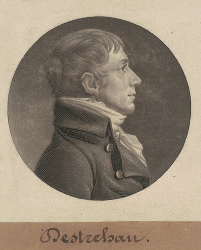 Jean Noel Destréhan by Charles B. J. Févret de Saint Mémin