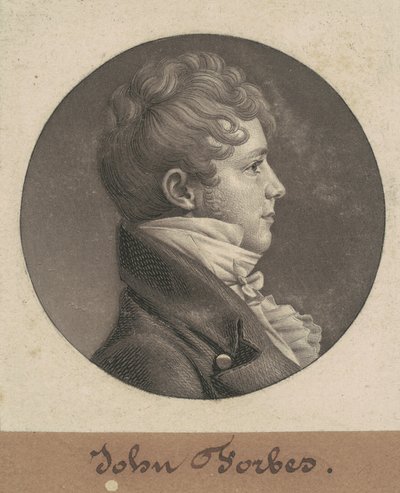 John Goddard by Charles B. J. Févret de Saint Mémin