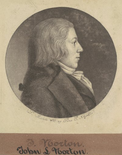 John Leake Norton by Charles B. J. Févret de Saint Mémin