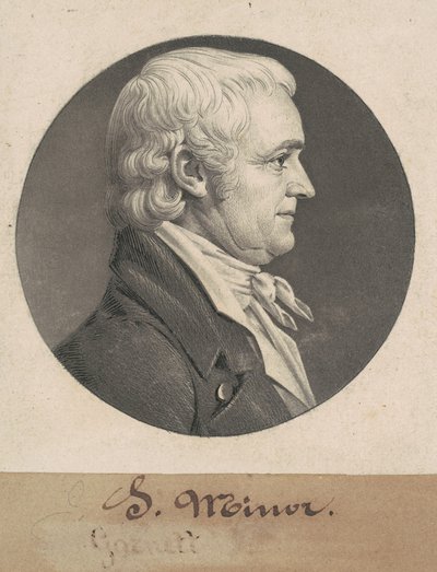 John Minor III by Charles B. J. Févret de Saint Mémin