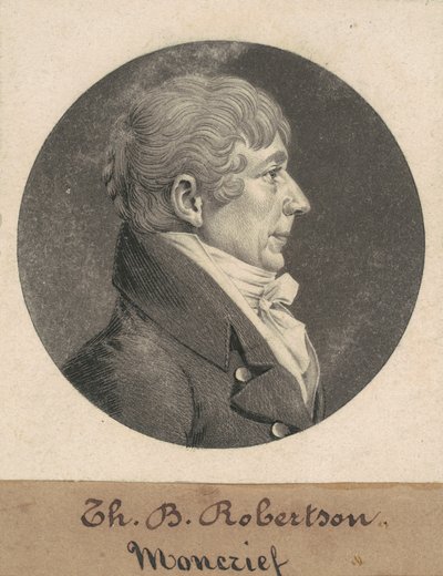 John Moncreif by Charles B. J. Févret de Saint Mémin