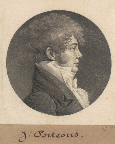 John Porteous by Charles B. J. Févret de Saint Mémin