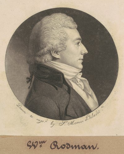 John Rodman by Charles B. J. Févret de Saint Mémin